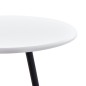 vidaXL Juego de mesa alta y taburetes 3 piezas tela gris oscuro vidaXL Juego de mesa alta y taburetes 3 piezas tela gris oscuro
