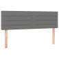 vidaXL Cama box spring con colchón tela gris oscuro 140x190 cm vidaXL Cama box spring con colchón tela gris oscuro 140x190 cm