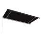 vidaXL Toldo retráctil automático gris antracita 500x300 cm vidaXL Toldo retráctil automático gris antracita 500x300 cm