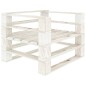 vidaXL Muebles de palets de jardín 5 pzas madera cojines antracita