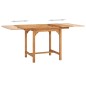vidaXL Conjunto de comedor de jardín 5 piezas madera maciza de teca vidaXL Conjunto de comedor de jardín 5 piezas madera maciza de teca