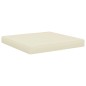 vidaXL Cojín para muebles de palés tela color crema 60x61,5x6 cm vidaXL Cojín para muebles de palés tela color crema 60x61,5x6 cm