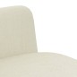 vidaXL Sillas de comedor 2 unidades de tela color crema vidaXL Sillas de comedor 2 unidades de tela color crema