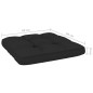 vidaXL Sillas de jardín cojines 2 uds negro madera de pino impregnada vidaXL Sillas de jardín cojines 2 uds negro madera de pino impregnada
