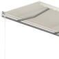 vidaXL Toldo retráctil automático crema 400x350 cm vidaXL Toldo retráctil automático crema 400x350 cm