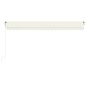 vidaXL Toldo retráctil automático crema 500x350 cm vidaXL Toldo retráctil automático crema 500x350 cm