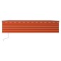 vidaXL Toldo automático con persiana LED sensor de viento 6x3 m vidaXL Toldo automático con persiana LED sensor de viento 6x3 m