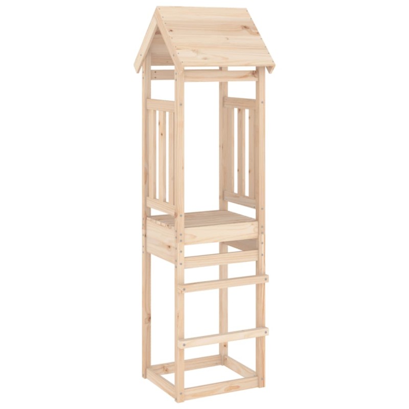 vidaXL Torre de juegos madera maciza de pino 52,5x46,5x206,5 cm vidaXL Torre de juegos madera maciza de pino 52,5x46,5x206,5 cm