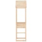 vidaXL Torre de juegos madera maciza de pino 52,5x46,5x206,5 cm vidaXL Torre de juegos madera maciza de pino 52,5x46,5x206,5 cm
