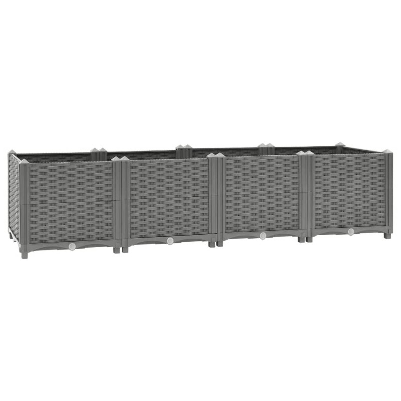 vidaXL Arriate polipropileno 160x40x38 cm vidaXL Arriate polipropileno 160x40x38 cm