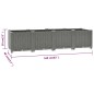 vidaXL Arriate polipropileno 160x40x38 cm vidaXL Arriate polipropileno 160x40x38 cm