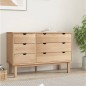 vidaXL Cajonera OTTA madera maciza de pino 111x43x73,5 cm vidaXL Cajonera OTTA madera maciza de pino 111x43x73,5 cm