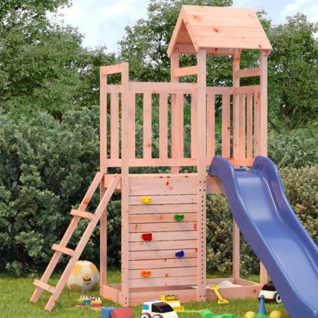 vidaXL Parque infantil exterior madera maciza Douglas 52,5x110,5x214cm