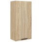 vidaXL Armario de baño de pared color roble Sonoma 32x20x67 cm vidaXL Armario de baño de pared color roble Sonoma 32x20x67 cm