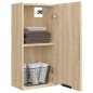 vidaXL Armario de baño de pared color roble Sonoma 32x20x67 cm vidaXL Armario de baño de pared color roble Sonoma 32x20x67 cm