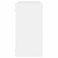 vidaXL Estantes cubo de pared 2 unidades blanco 30x15x30 cm vidaXL Estantes cubo de pared 2 unidades blanco 30x15x30 cm
