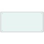 vidaXL Protección salpicaduras cocina vidrio templado blanco 100x50 cm vidaXL Protección salpicaduras cocina vidrio templado blanco 100x50 cm