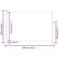vidaXL Toldo lateral retráctil para patio gris 220x300 cm vidaXL Toldo lateral retráctil para patio gris 220x300 cm