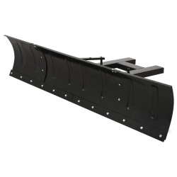 vidaXL Quitanieves para carretilla elevadora negro 200x48 cm
