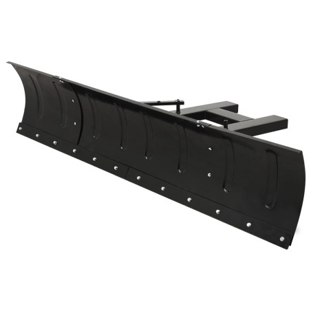 vidaXL Quitanieves para carretilla elevadora negro 200x48 cm