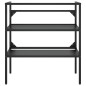 vidaXL Estructura de lavabo de hierro negro 79x38x83 cm vidaXL Estructura de lavabo de hierro negro 79x38x83 cm
