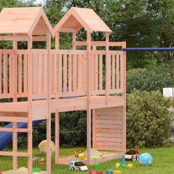 vidaXL Casita infantil pared escalada madera Douglas 53x110,5x214 cm