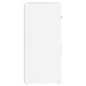 vidaXL Aparador de madera contrachapada blanco brillante 80x33x70 cm vidaXL Aparador de madera contrachapada blanco brillante 80x33x70 cm