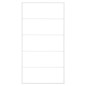 vidaXL Toallero de acero blanco 60x10x116 cm vidaXL Toallero de acero blanco 60x10x116 cm