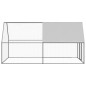 vidaXL Jaula gallinero de exterior de acero galvanizado 2x4x2 m vidaXL Jaula gallinero de exterior de acero galvanizado 2x4x2 m