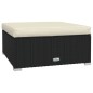vidaXL Set de muebles de jardín 6 pzas y cojines ratán sintético negro vidaXL Set de muebles de jardín 6 pzas y cojines ratán sintético negro