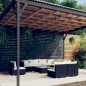 vidaXL Set de muebles de jardín 10 pzas cojines ratán sintético negro vidaXL Set de muebles de jardín 10 pzas cojines ratán sintético negro