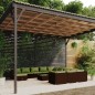 vidaXL Set muebles de jardín 13 pzas y cojines ratán sintético marrón vidaXL Set muebles de jardín 13 pzas y cojines ratán sintético marrón