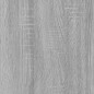 vidaXL Aparadores 3 piezas madera contrachapada gris Sonoma
