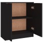 vidaXL Aparadores 3 piezas madera contrachapada negro vidaXL Aparadores 3 piezas madera contrachapada negro