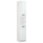 vidaXL Set muebles de baño 5 piezas madera contrachapada blanco brillo