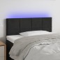 vidaXL Cabecero con LED de terciopelo negro 90x5x78/88 cm vidaXL Cabecero con LED de terciopelo negro 90x5x78/88 cm