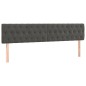 vidaXL Cama box spring con colchón terciopelo gris oscuro 180x200 cm vidaXL Cama box spring con colchón terciopelo gris oscuro 180x200 cm