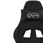 vidaXL Silla gaming cuero sintético negro vidaXL Silla gaming cuero sintético negro