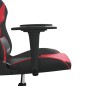 vidaXL Silla gaming cuero sintético negro y rojo vidaXL Silla gaming cuero sintético negro y rojo