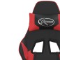 vidaXL Silla gaming cuero sintético negro y rojo vidaXL Silla gaming cuero sintético negro y rojo