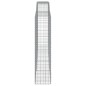 vidaXL Cestas de gaviones 5 uds forma de arco hierro 400x50x200/220 cm vidaXL Cestas de gaviones 5 uds forma de arco hierro 400x50x200/220 cm