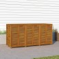 vidaXL Caja de almacenaje de jardín madera maciza acacia 210x87x104 cm vidaXL Caja de almacenaje de jardín madera maciza acacia 210x87x104 cm