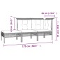 vidaXL Set de muebles de jardín 10 pzas y cojines ratán sintético gris vidaXL Set de muebles de jardín 10 pzas y cojines ratán sintético gris