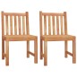 vidaXL Juego de comedor para jardín 5 piezas madera maciza de teca vidaXL Juego de comedor para jardín 5 piezas madera maciza de teca