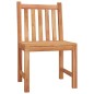 vidaXL Juego de comedor para jardín 5 piezas madera maciza de teca vidaXL Juego de comedor para jardín 5 piezas madera maciza de teca