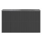 vidaXL Cobertizo de jardín acero galvanizado antracita 192x357x223 cm vidaXL Cobertizo de jardín acero galvanizado antracita 192x357x223 cm