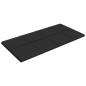 vidaXL Paneles de pared 12 uds tela negro 60x30 cm 2,16 m² vidaXL Paneles de pared 12 uds tela negro 60x30 cm 2,16 m²