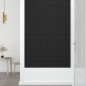vidaXL Paneles de pared 12 uds tela negro 60x30 cm 2,16 m² vidaXL Paneles de pared 12 uds tela negro 60x30 cm 2,16 m²