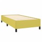 vidaXL Estructura de cama de tela verde 90x200 cm