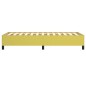 vidaXL Estructura de cama de tela verde 90x200 cm